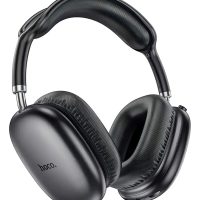 Audífono Bluetooth Hoco W35 Air 45hrs Para iPhone O Android Color Negro