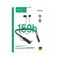 Audífonos Hoco ES62 Plus Bluetooth Hoco ES62 Plus Neckband Audífonos Bluetooth Hoco ES62 Plus Negro Neckband Bluetooth Hoco 150 horas Audífonos Hoco ES62 Plus V5.4
