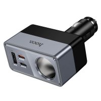 Cargador de Auto Hoco Z65A Hoco Z65A USB-C PD 30W Cargador Auto Hoco 165W Adaptador Encendedor Hoco Cargador USB-C para Automóvil