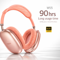 Audífonos Bluetooth Hoco W55 Rosa Hoco W55 Over Ear Rosa Audífonos Hoco W55 90 Horas Rosa Auriculares Bluetooth Hoco Rosa Headset Bluetooth Hoco W55 Rosa