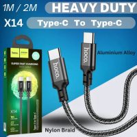 Cable Hoco X14 USB Tipo C 60W Carga Rápida 1m Negro