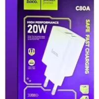 Cargador Hoco C80A PD20W Doble Puerto USB-C Carga Rápida
