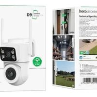 Cámara Seguridad Hoco D9 WiFi HD Visión Nocturna Exterior