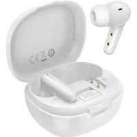 Audífonos Hoco EQ100 Bluetooth con Traductor IA Blanco