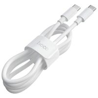 Cable Hoco X51 USB-C a USB-C 100W 2m Blanco