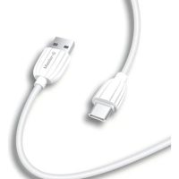 Cable USB-C Master-G 1m Carga Rápida 2.1A Blanco