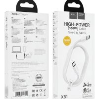 Cable Hoco X51 USB-C 100W 2 Mts Carga Rápida