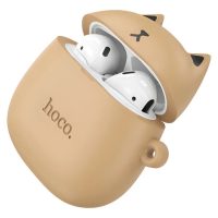 Audífonos Hoco EW45 TWS Bluetooth 5.3 Color Caramelo