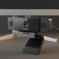 Webcam Hoco D100 Full HD 1080p con Micrófono USB Negro