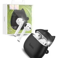 Audífono Inalámbrico Hoco Cute Cat EW45 Negro Audífonos Bluetooth Hoco EW45 Negro Audífonos TWS Hoco Cute Cat Hoco EW45 Bluetooth Negro Audífonos In Ear Hoco Cute Cat