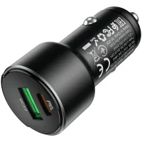 Cargador de Auto Hoco Z42 Hoco Z42 QC3.0 Cargador Hoco PD 20W Cargador Auto USB Hoco Cargador Rápido Hoco Z42
