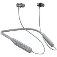Audífonos Bluetooth Hoco ES64 Sports Gris Hoco ES64 Bluetooth V5.3 Gris Audífonos deportivos Hoco ES64 Gris Neckband Bluetooth Hoco ES64 Audífonos magnéticos Hoco Gris