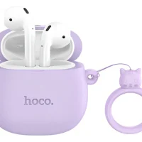 Audifonos Inalambricos Con Funda de Gato Hoco EW45 Lila