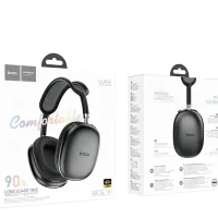 Audífonos Hoco W55 Bluetooth ANC Hoco W55 Over Ear Negro Audífonos Hoco W55 Cancelación de Ruido Audífonos Bluetooth Hoco W55 Negro Hoco W55 ANC 90 Horas