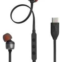 Audífonos JBL Tune 310C USB-C JBL Tune 310C Negro Audífonos JBL USB Tipo C Auriculares JBL Hi-Res Audio Audífonos In-Ear JBL Tune 310C