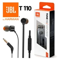 Audífonos JBL Tune 110 JBL Tune 110 Negro Audífonos In Ear JBL Tune 110 Audífonos JBL con Cable JBLT110 Black