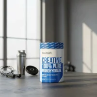 creatina foodtech 300g monohidratada pura sin sabor 60 porciones