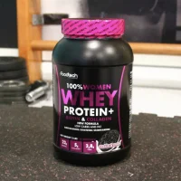 Proteína Whey Women Foodtech 907g Cookies & Cream Proteína Foodtech Women con biotina y colágeno Whey Protein Women Foodtech sabor Cookies & Cream Proteína para mujer Foodtech 907 gramos Envase proteína whey women Foodtech