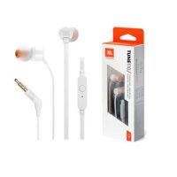Audífonos JBL Tune 110 JBL Tune 110 blanco Audífonos In Ear JBL Tune 110 Audífonos JBL con Cable JBLT110 Blanco