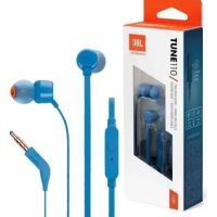 Audífonos JBL Tune 110 JBL Tune 110 Azul Audífonos In Ear JBL Tune 110 Audífonos JBL con Cable JBLT110 Azul
