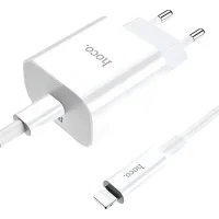 Cargador Hoco C76A Pro 30W Cargador USB-C Hoco PD30W Cargador de pared Hoco Cargador rápido USB-C Hoco Hoco C76A Pro con cable USB-C