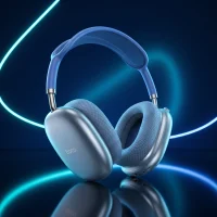 Audífonos Bluetooth Hoco W55 Headset Over Ear 90 Horas Azul