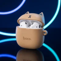 Audífonos Hoco EW45 In Ear Bluetooth TWS Caramel Cat Color Café