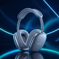 Auriculares Inalámbricos Hoco W35 Air Over Ear 45 Horas Azul Acero