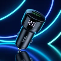 Cargador de Auto Hoco Z42 Carga Rápida 20W QC3.0 PD Negro