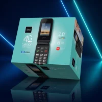 Teléfono Celular Senior Adulto Mayor Mlab 9204 4G LTE con Tapita y Botón SOS, Pantalla 2.8″