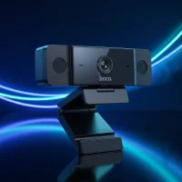 Webcam Hoco D100 Full HD 1080P USB con Micrófono Negro