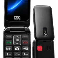 Teléfono senior CDC Tecno 2025 4G almeja